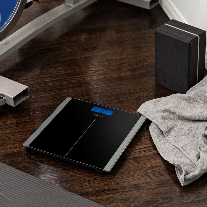 Digital Body Weight Bathroom Scale Black & Smart Blood
