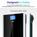 Digital Body Weight Bathroom Scale Black & Smart Blood