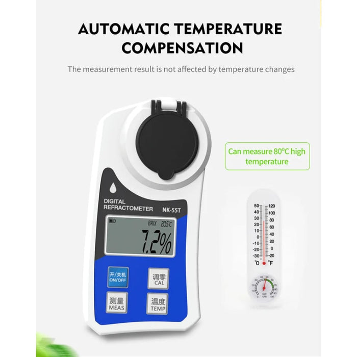 Digital Brix Refractometer for Fruit Juice and Beer