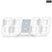 3d Led Digital Clock Luminous Fashion Wall Multifunctional