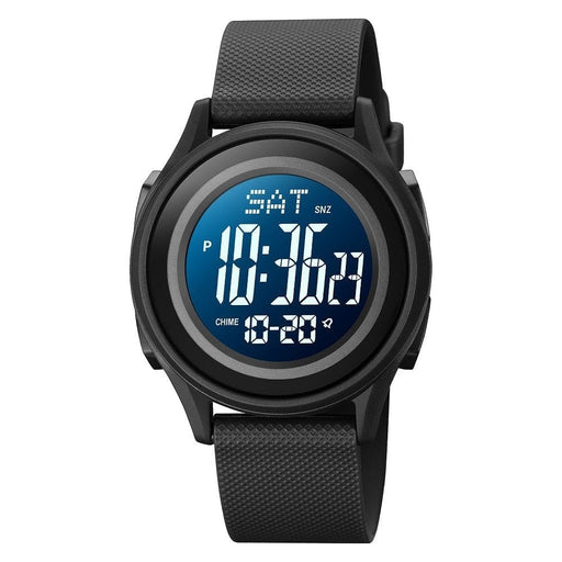 Digital Display Outdoor Sport Wristwatch With Led Light