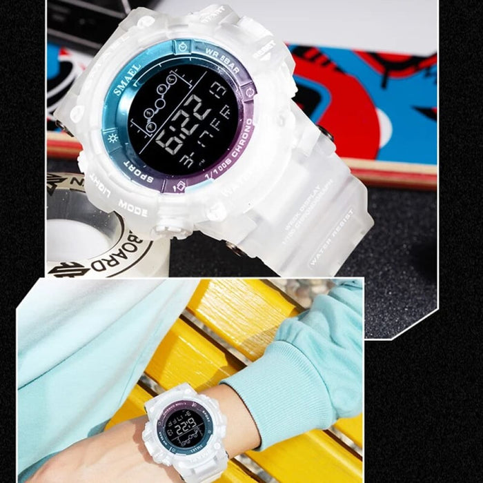 Digital Led Military Big Dial Wrist Watch 8082 Sport for Men