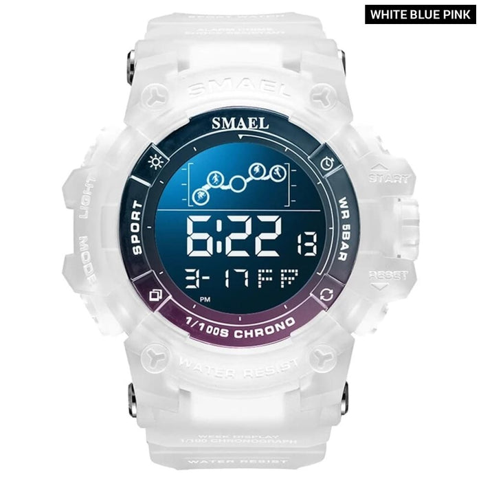 Digital Led Military Big Dial Wrist Watch 8082 Sport for Men