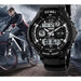 Led Digital Men Sport Shock Resistant Waterproof Wristwatch