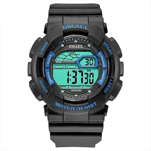Led Digital 50m Waterproof Watch for Men