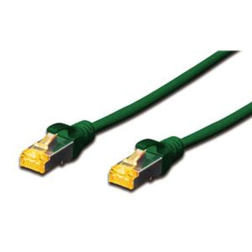 Digitus S - ftp Cat6a Patch Lead - 0.5m Green