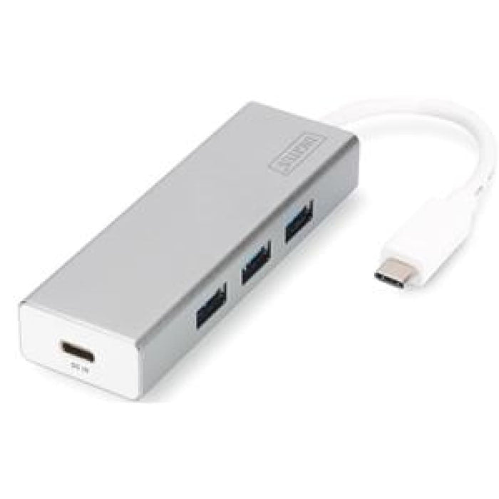 Digitus Type - c To Usb3.0 3 Port Hub With Power Delivery