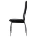 Dining Chairs 2 Pcs Black Faux Leather Gl1846569