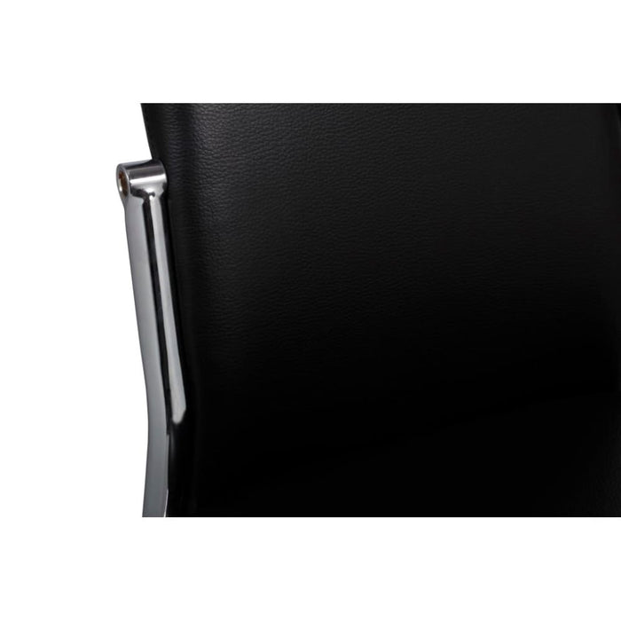 Dining Chairs 2 Pcs Black Faux Leather Gl1846569