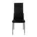 Dining Chairs 2 Pcs Black Faux Leather Gl1846569