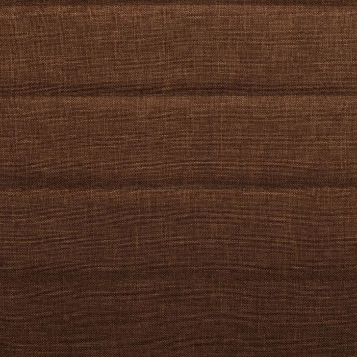 Dining Chairs 2 Pcs Brown Fabric Gl52361