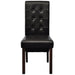 Dining Chairs 2 Pcs Brown Faux Leather Gl18166