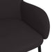 Dining Chairs 2 Pcs Black Faux Leather Taailo