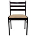 Dining Chairs 2 Pcs Brown Solid Rubber Wood and Velvet