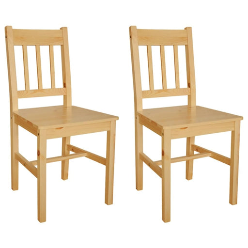 Dining Chairs 2 Pcs Pinewood Gl563151