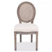 Dining Chairs 4 Pcs Cream Fabric Gl5509