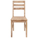 Dining Chairs 4 Pcs Solid Acacia Wood Xalbbl
