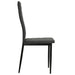 Dining Chairs 6 Pcs Dark Grey Fabric Gl42959