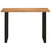 Dining Table 110x50x76 Cm Solid Wood Acacia Tpbxnk
