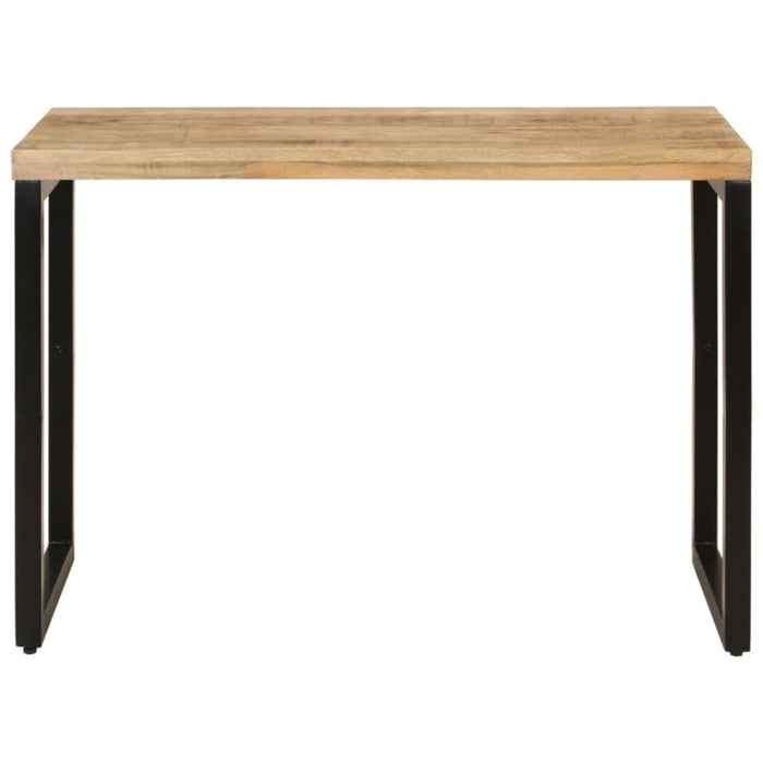 Dining Table 110x50x76 Cm Solid Wood Mango Tpblik