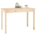 Dining Table 110x55x75 Cm Solid Wood Pine Noaxak