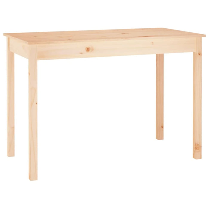 Dining Table 110x55x75 Cm Solid Wood Pine Noaxak