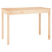 Dining Table 110x55x75 Cm Solid Wood Pine Noaxak