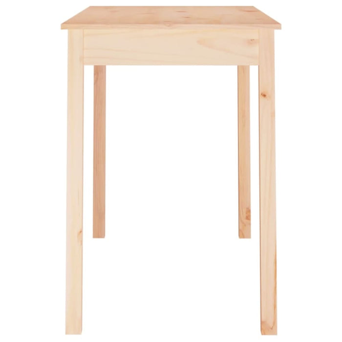 Dining Table 110x55x75 Cm Solid Wood Pine Noaxak