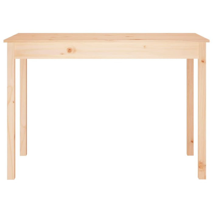 Dining Table 110x55x75 Cm Solid Wood Pine Noaxak
