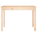 Dining Table 110x55x75 Cm Solid Wood Pine Noaxak