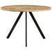Dining Table 110x75 Cm Solid Wood Mango Ttnail