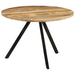 Dining Table 110x75 Cm Solid Wood Mango Ttnail