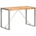 Dining Table 120x60x75 Cm Solid Rough Mango Wood Txoplo