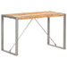 Dining Table 120x60x75 Cm Solid Rough Mango Wood Txoplo