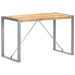 Dining Table 120x60x75 Cm Solid Rough Mango Wood Txoplo