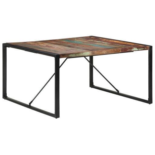 Dining Table 140x140x75 Cm Solid Wood Reclaimed Txopit