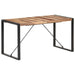 Dining Table 140x70x75 Cm Solid Wood with Sheesham Finish