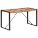 Dining Table 140x70x75 Cm Solid Wood with Sheesham Finish