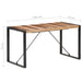 Dining Table 140x70x75 Cm Solid Wood with Sheesham Finish