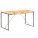 Dining Table 140x70x75 Cm Solid Wood Mango Txoplx
