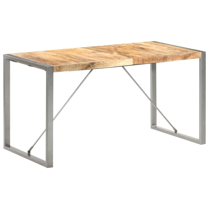 Dining Table 140x70x75 Cm Solid Wood Mango Txoplx