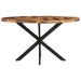 Dining Table 140x80x75cm Solid Acacia Wood with Sheesham