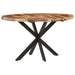Dining Table 140x80x75cm Solid Acacia Wood with Sheesham