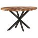 Dining Table 140x80x75cm Solid Acacia Wood with Sheesham