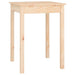 Dining Table 55x55x75 Cm Solid Wood Pine Noaxpa