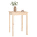 Dining Table 55x55x75 Cm Solid Wood Pine Noaxpa