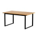 Dining Table 6 Seater Kitchen Cafe Rectangular Wooden 150cm
