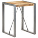 Dining Table 60x60x75 Cm Solid Rough Mango Wood Txopkp