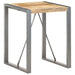 Dining Table 60x60x75 Cm Solid Rough Mango Wood Txopkp