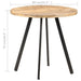 Dining Table 80 Cm Rough Mango Wood Txbant